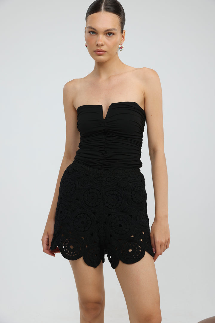 Sahara Black Shorts