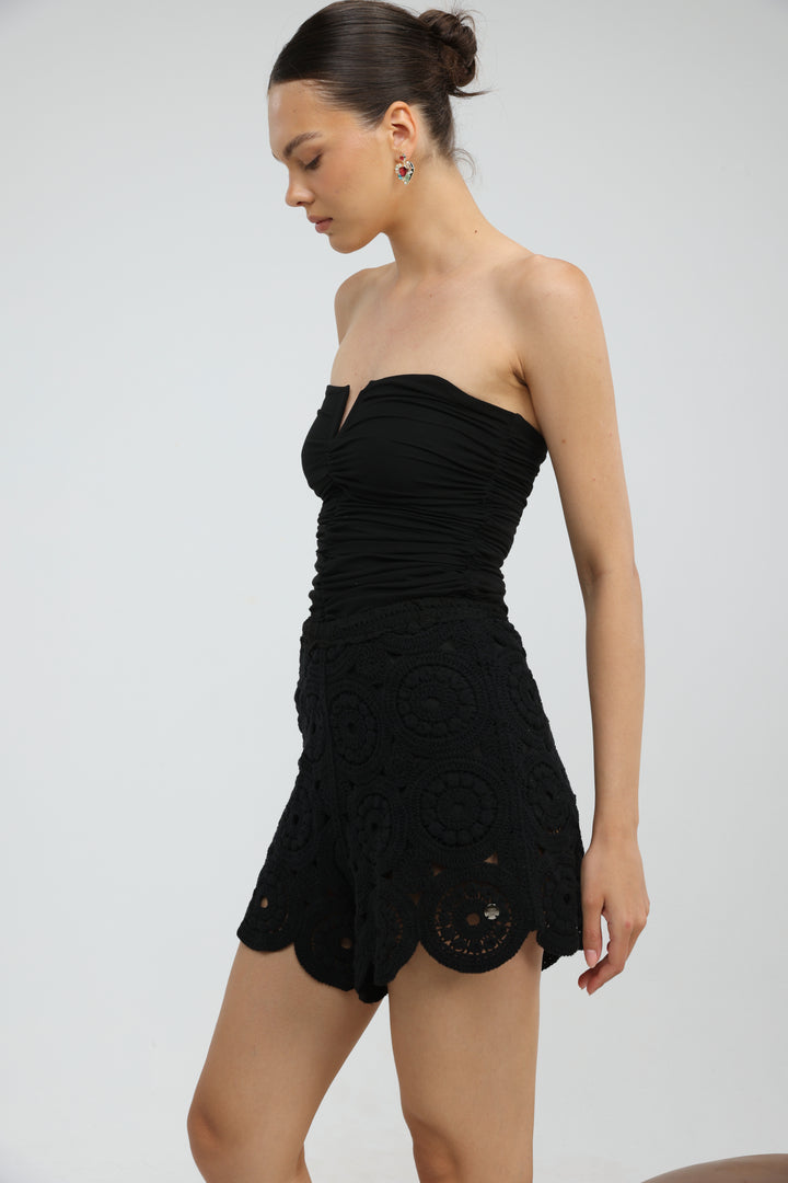 Sahara Black Shorts