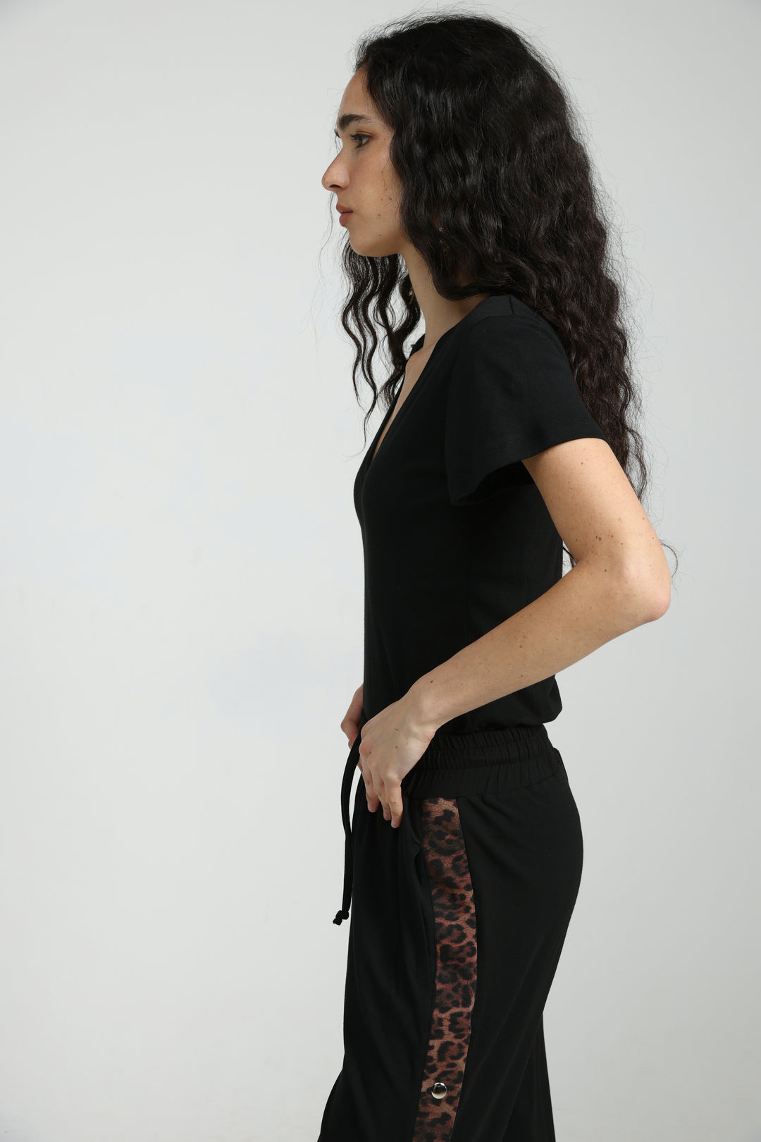 Clean27 Black V T-Shirt