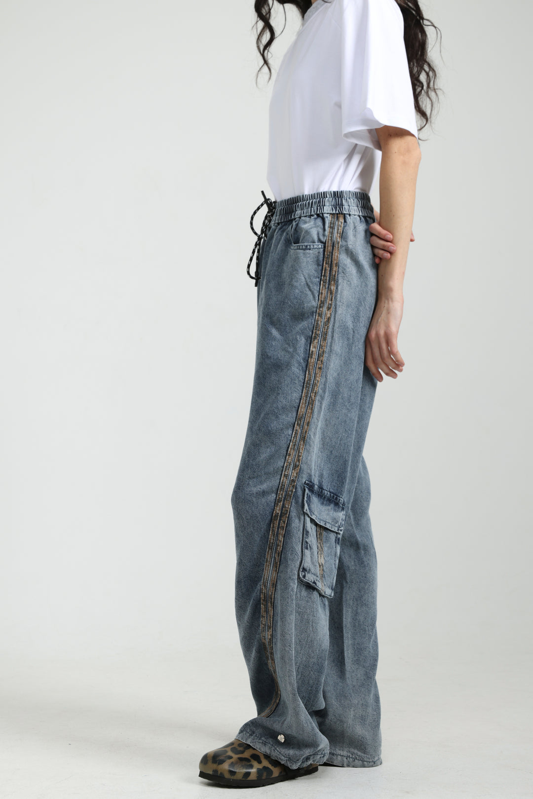 Star 721 Blue Cargo Denim