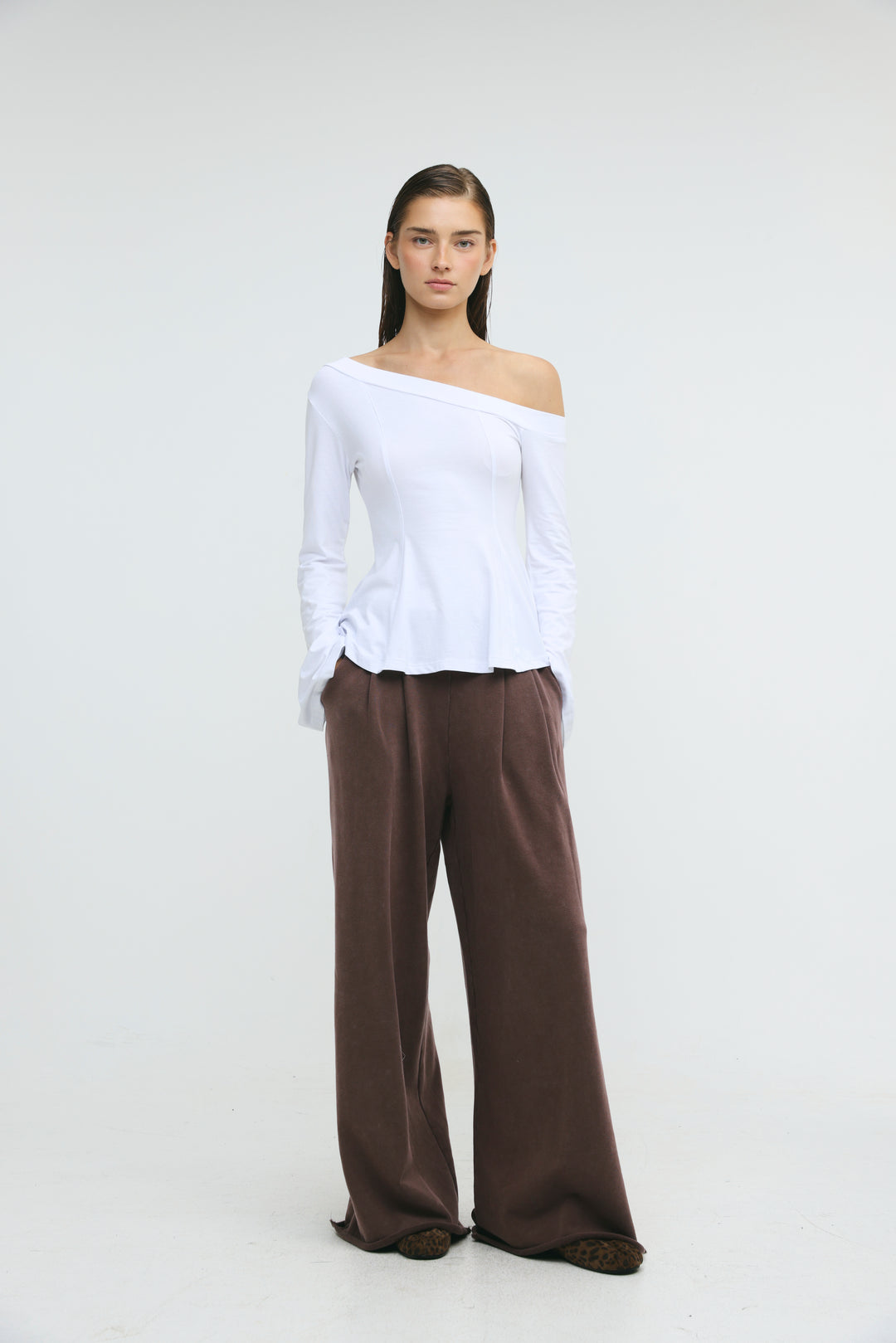 State White Drop Shoulder Shirt