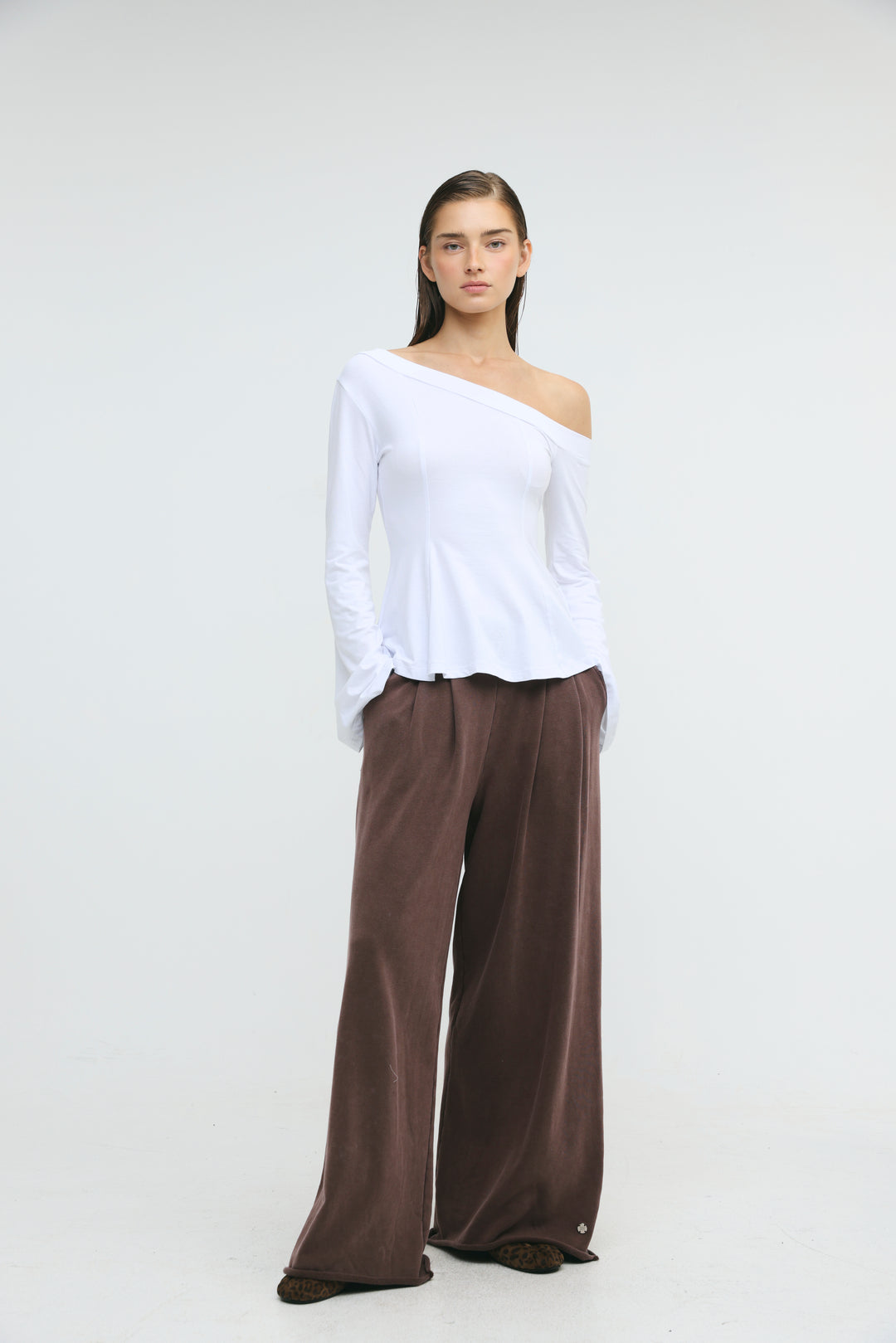 State White Drop Shoulder Shirt