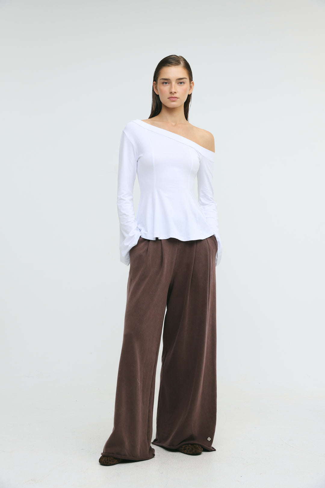 State White Drop Shoulder Shirt
