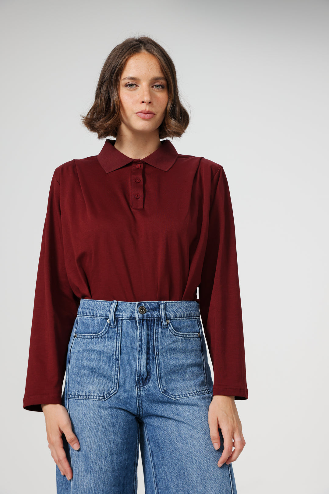 Wakeup Wine Padded Polo