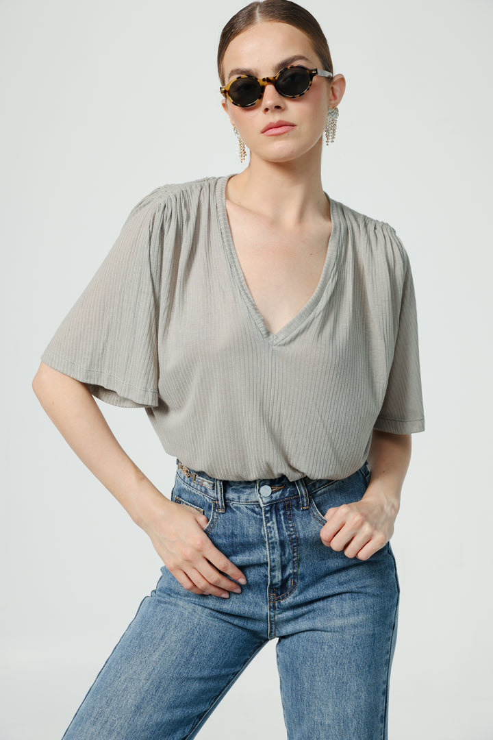 Please Grey T-Shirt