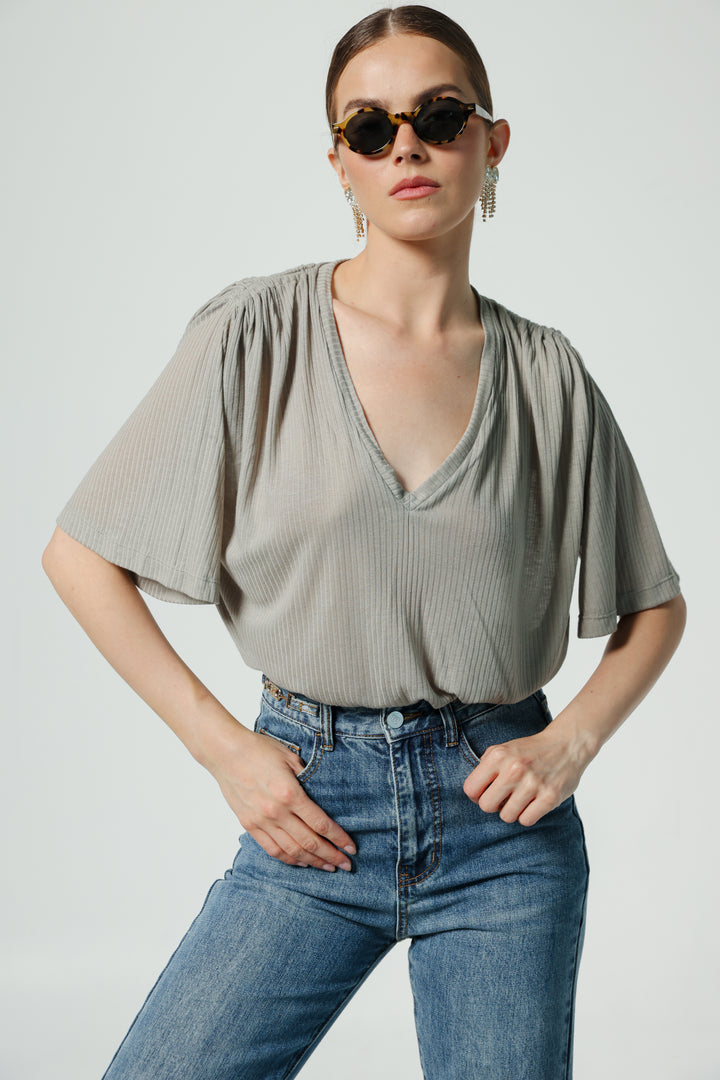 Please Grey T-Shirt