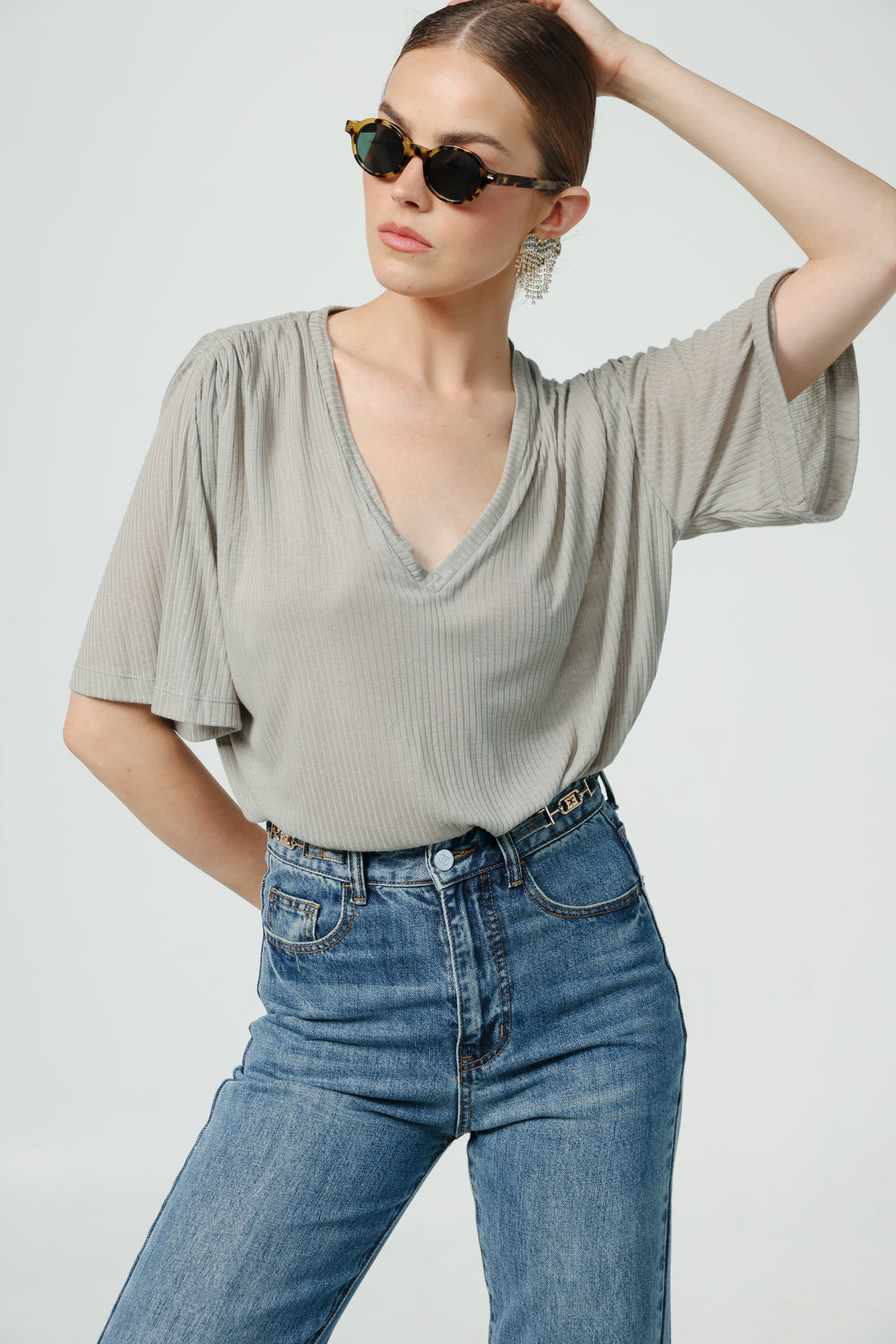 Please Grey T-Shirt