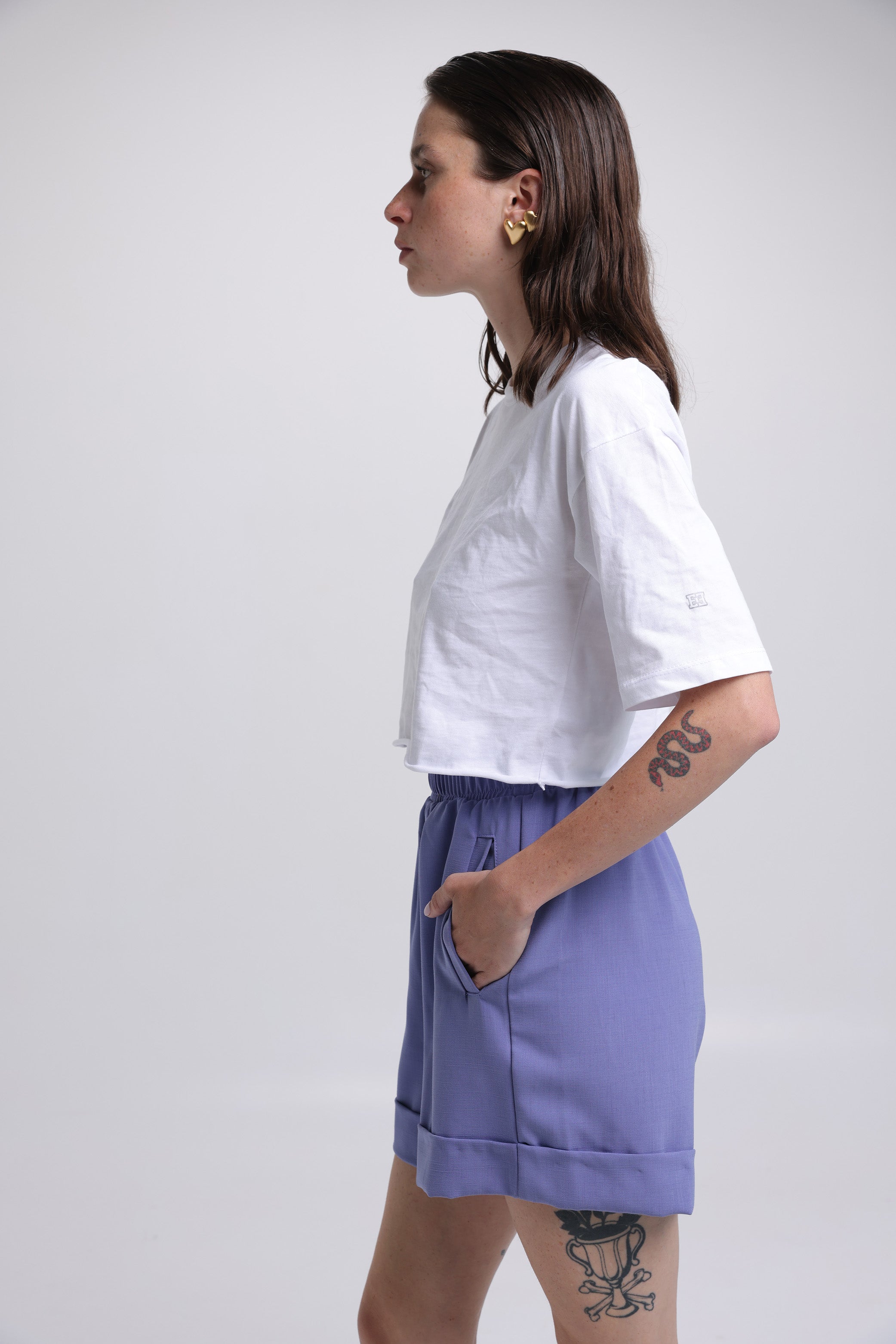 Todi Purple Short Bottoms