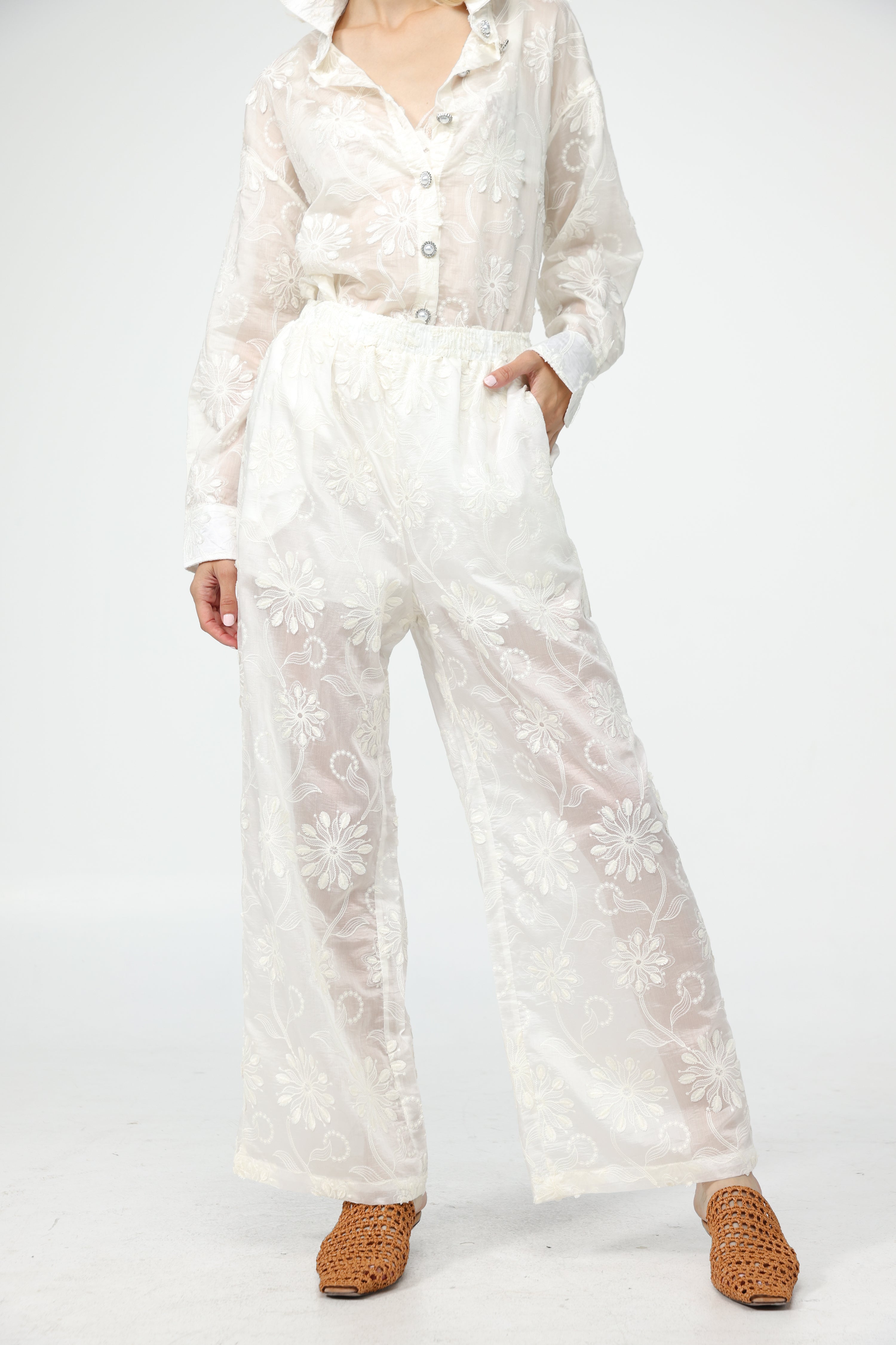 9/15まで 新品papier 25AW Lily sailor rompers Adrianna Papell Plus Size Floral Printed V-Neck Flutter