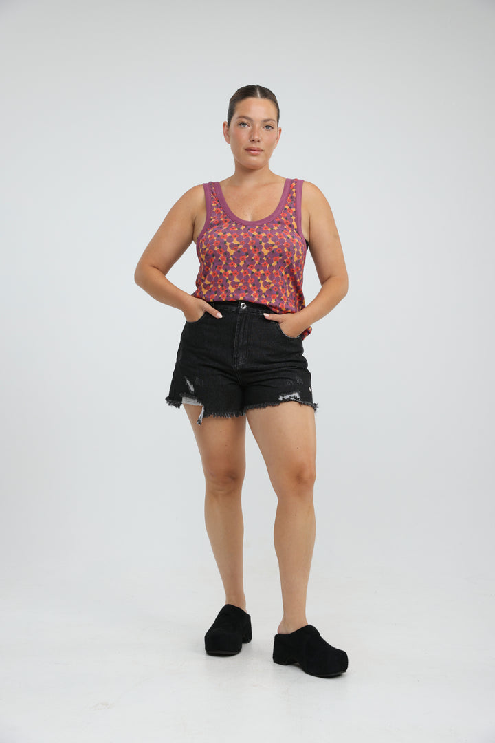 Tropic Roses Tank