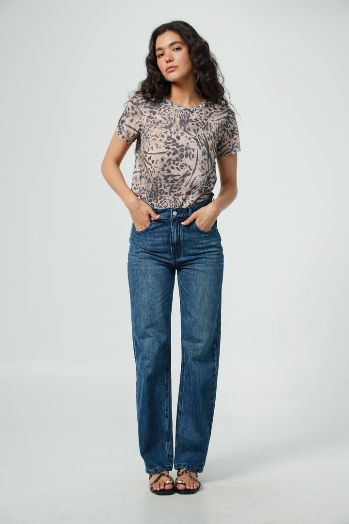 Flirt Leopard T-Shirt