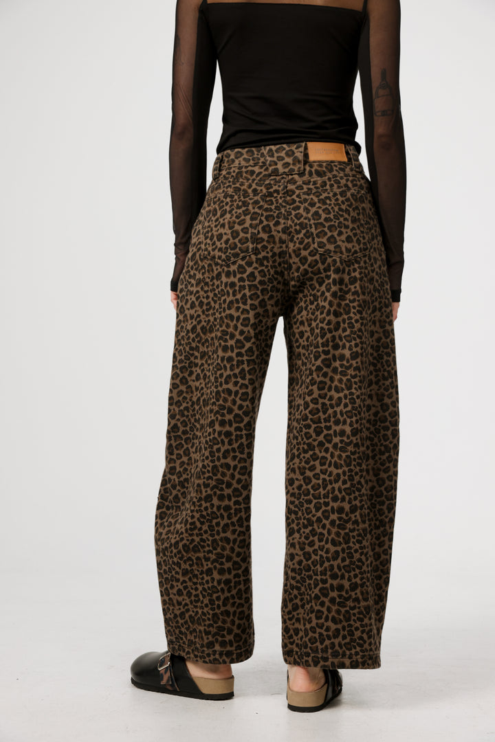 ג'ינס מנומר מידה XS Star 123 Leopard Denim 