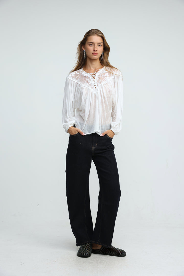 Reverie White Blouse