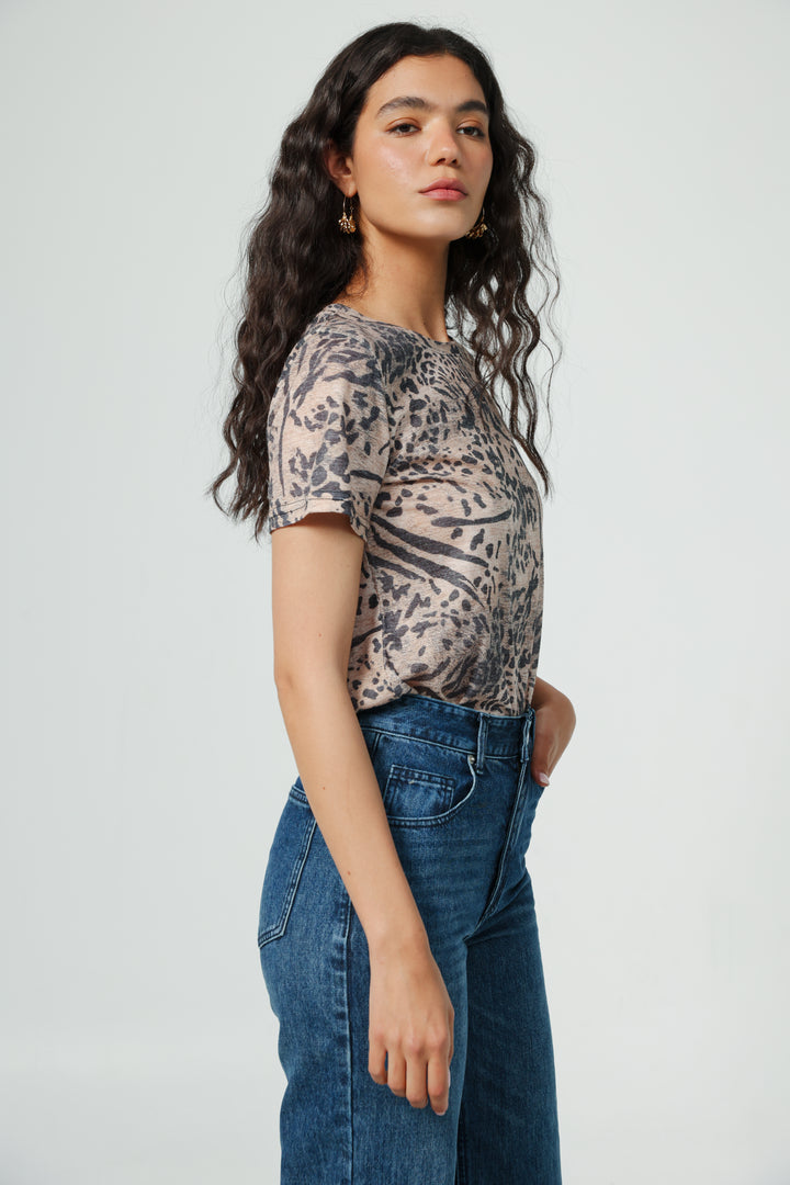 Flirt Leopard T-Shirt