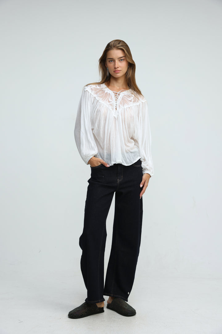 Reverie White Blouse