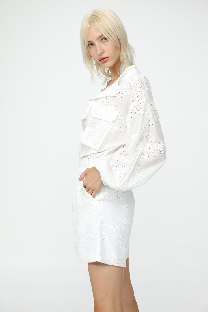 Yael's White Jumpsuit