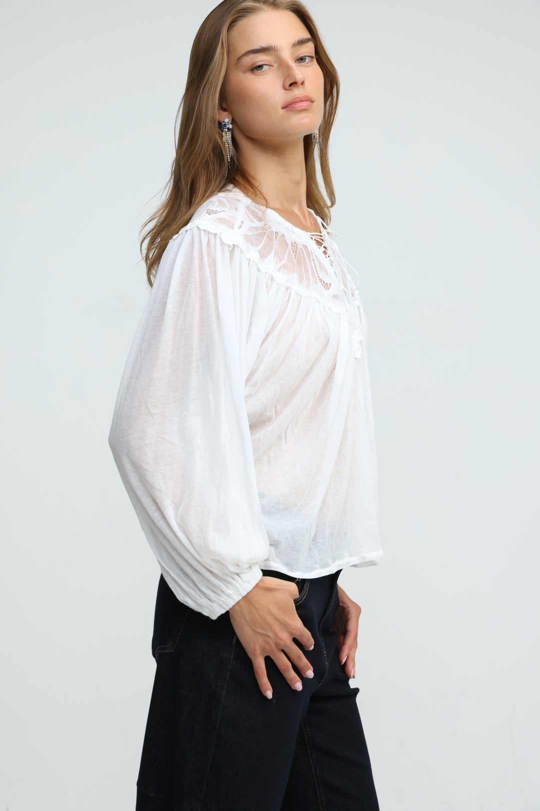Reverie White Blouse