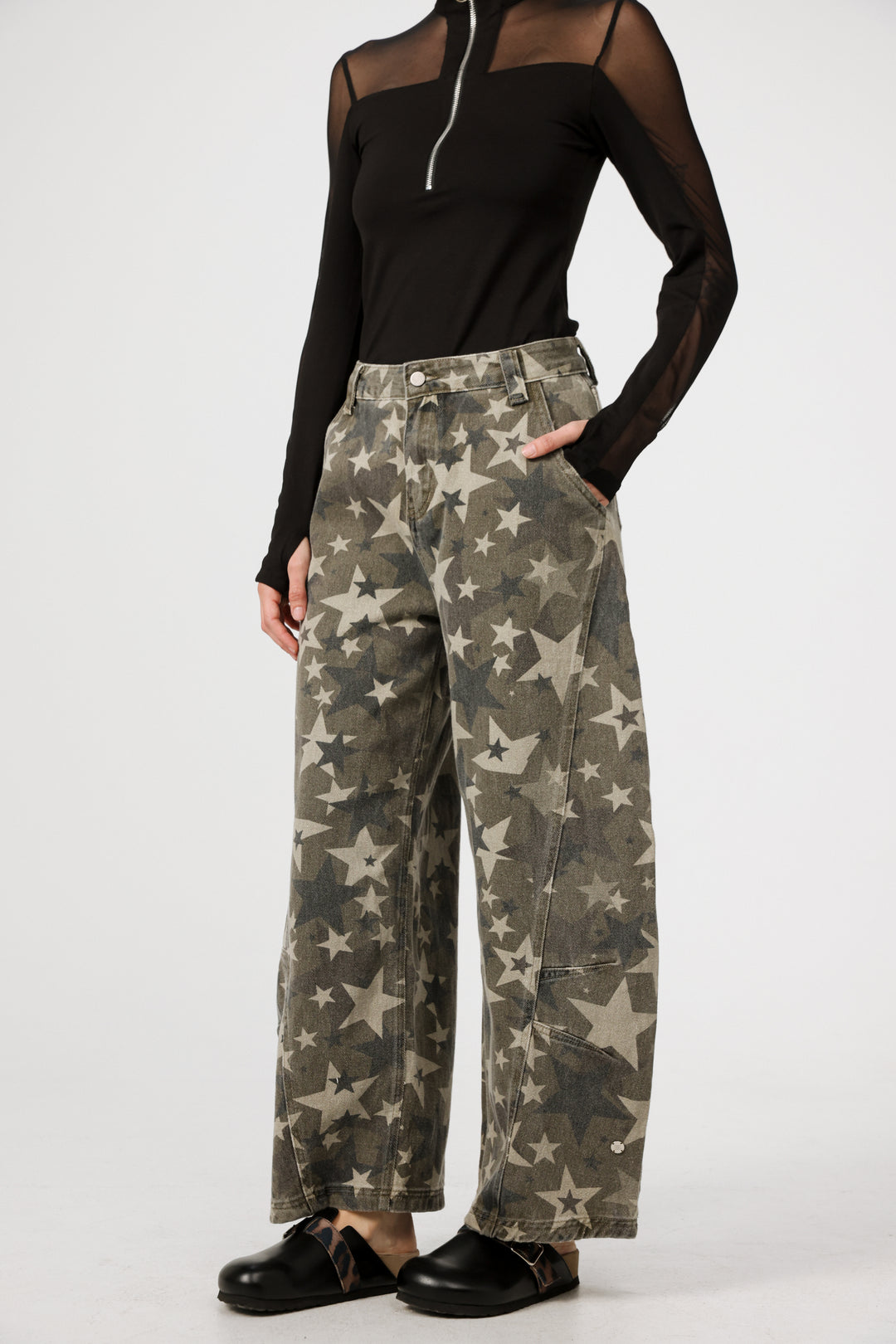 ג'ינס כוכבים עם כיסים Star 123 Stars Denim 