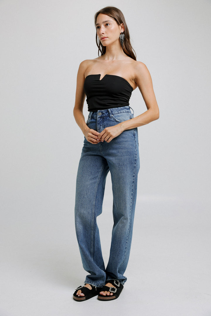 Obsession Black Strapless