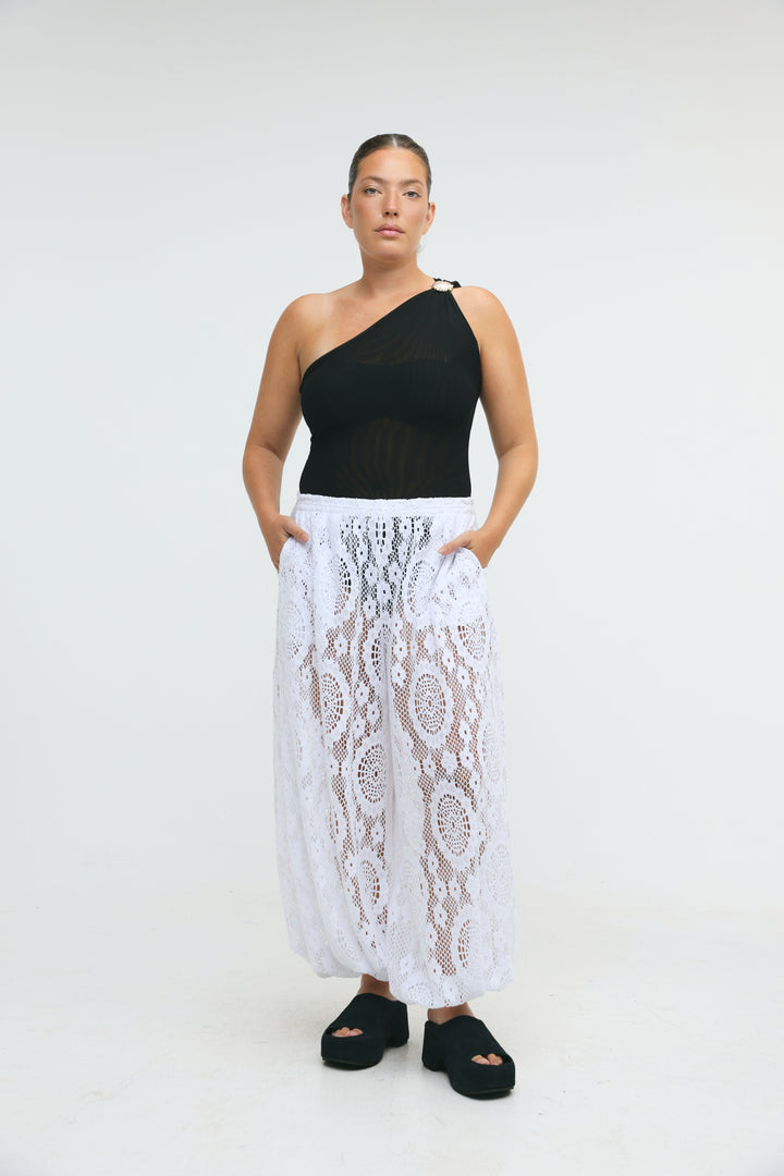 Mallorca Black Lace Balloon Bottoms