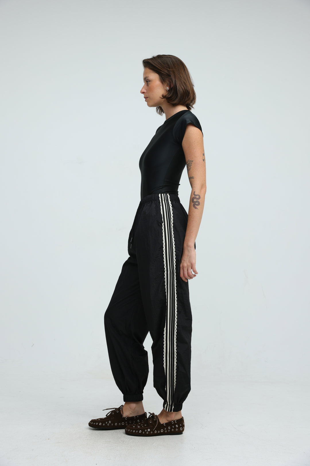 League Black Joggers