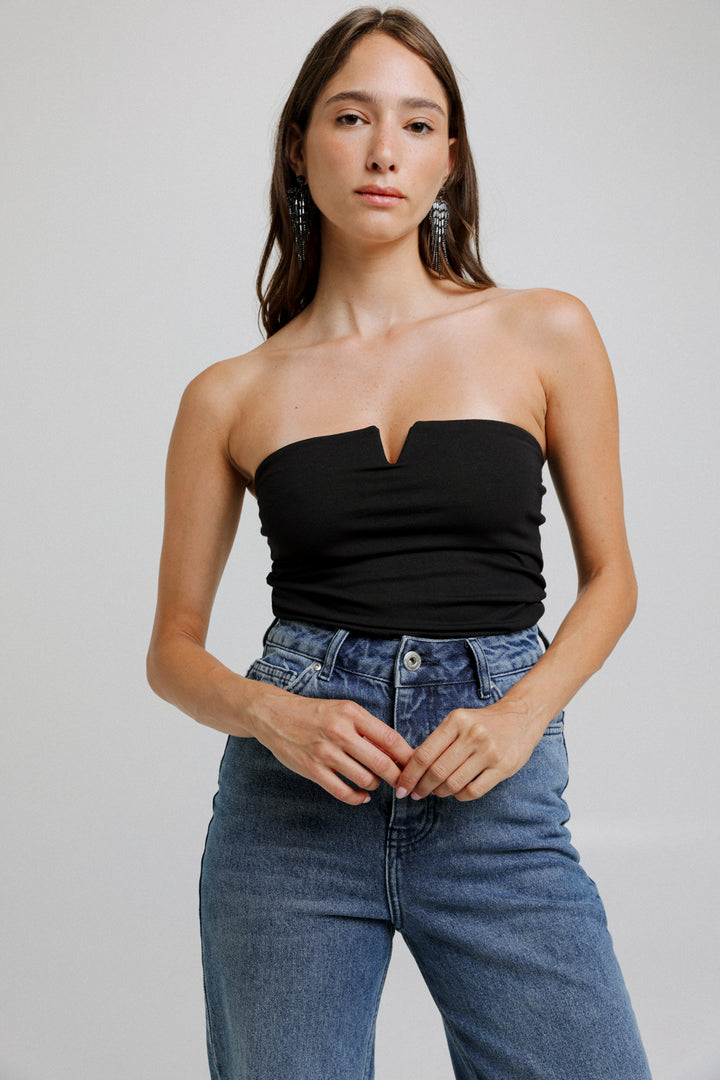 Obsession Black Strapless
