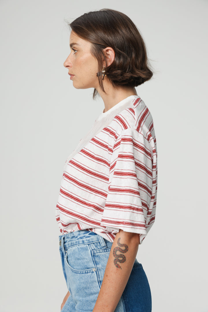 Way Red Striped T-Shirt