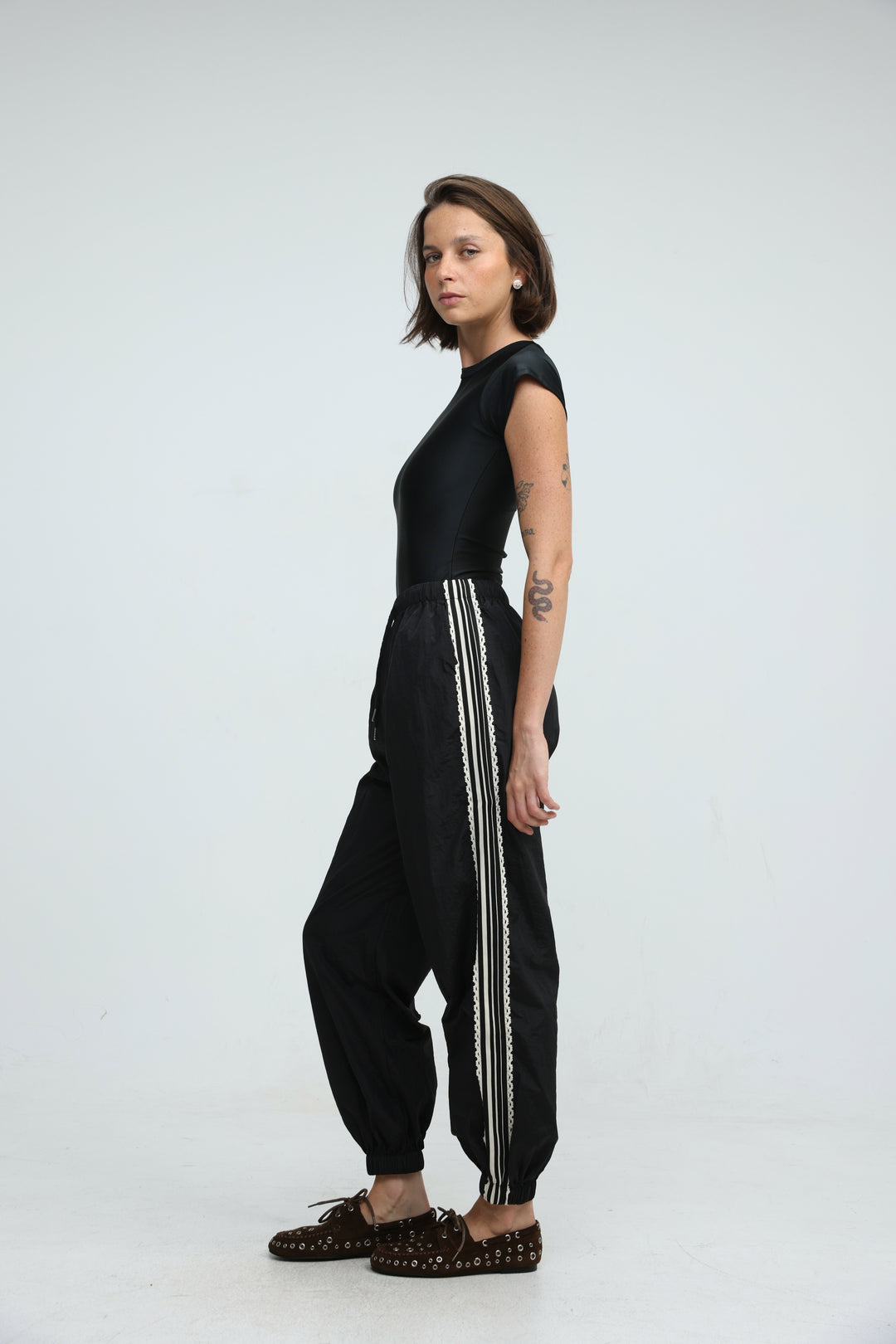 League Black Joggers
