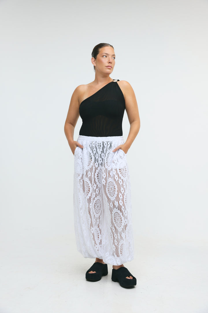 Mallorca Black Lace Balloon Bottoms