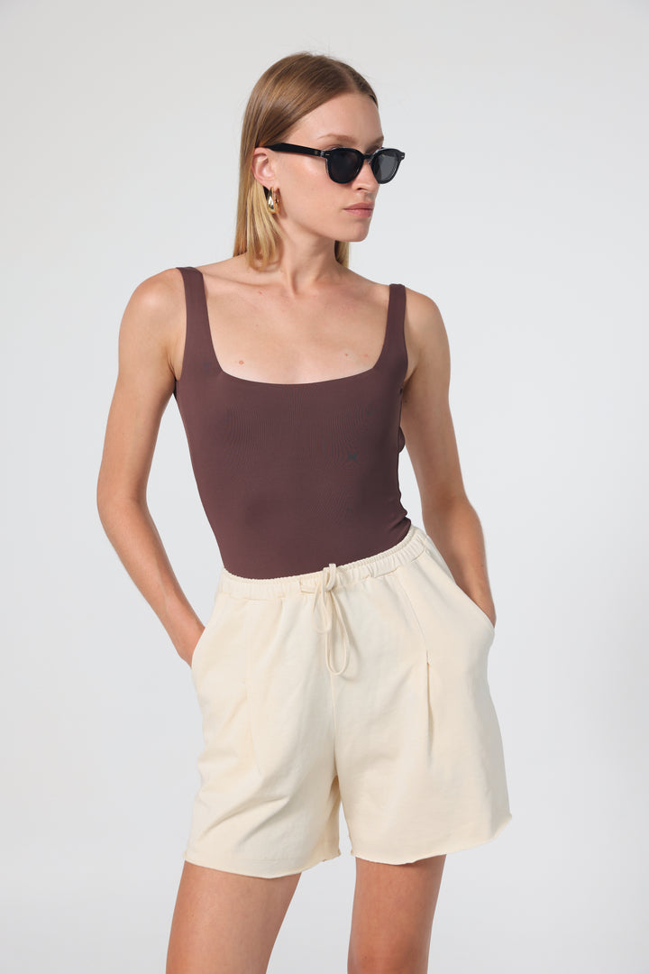 Cloud Brown Bodysuit