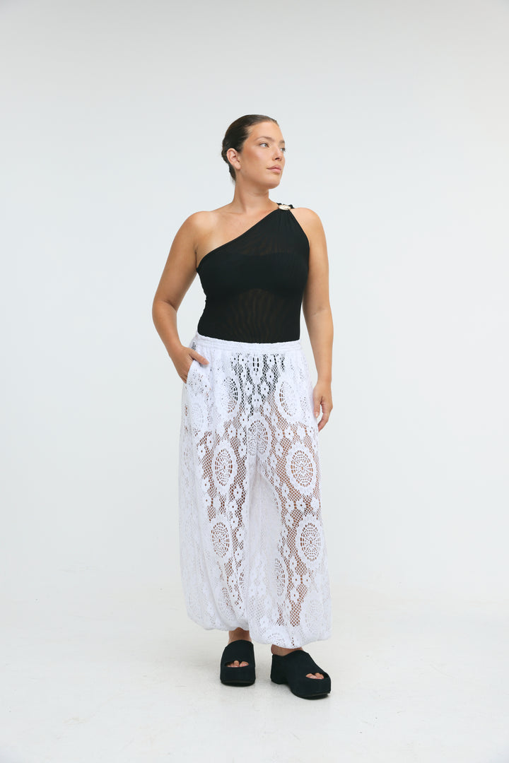 Mallorca Black Lace Balloon Bottoms