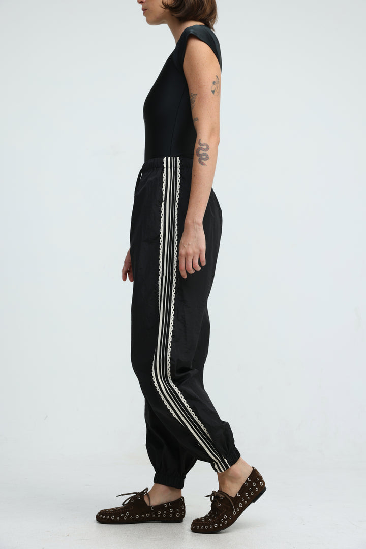 League Black Joggers