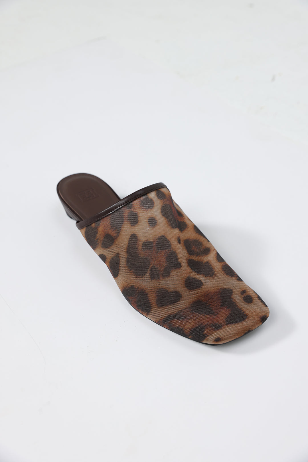 Leopard Mesh Mules
