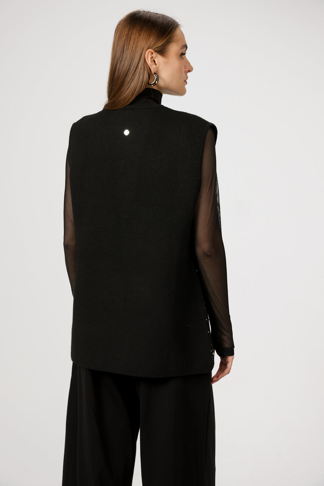 Gems Black Vest