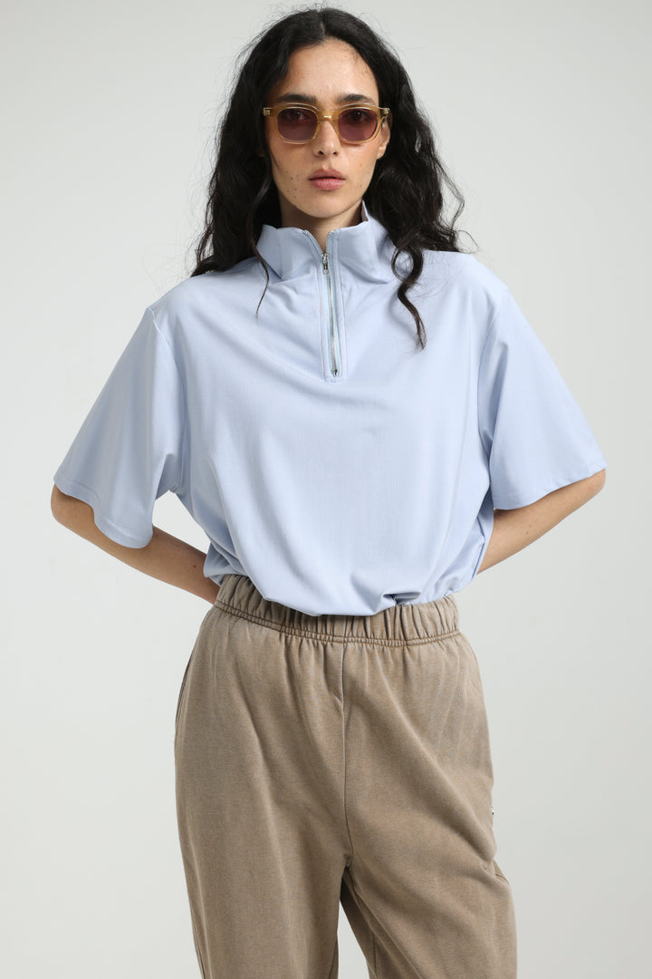 Adamon Light Blue Polo