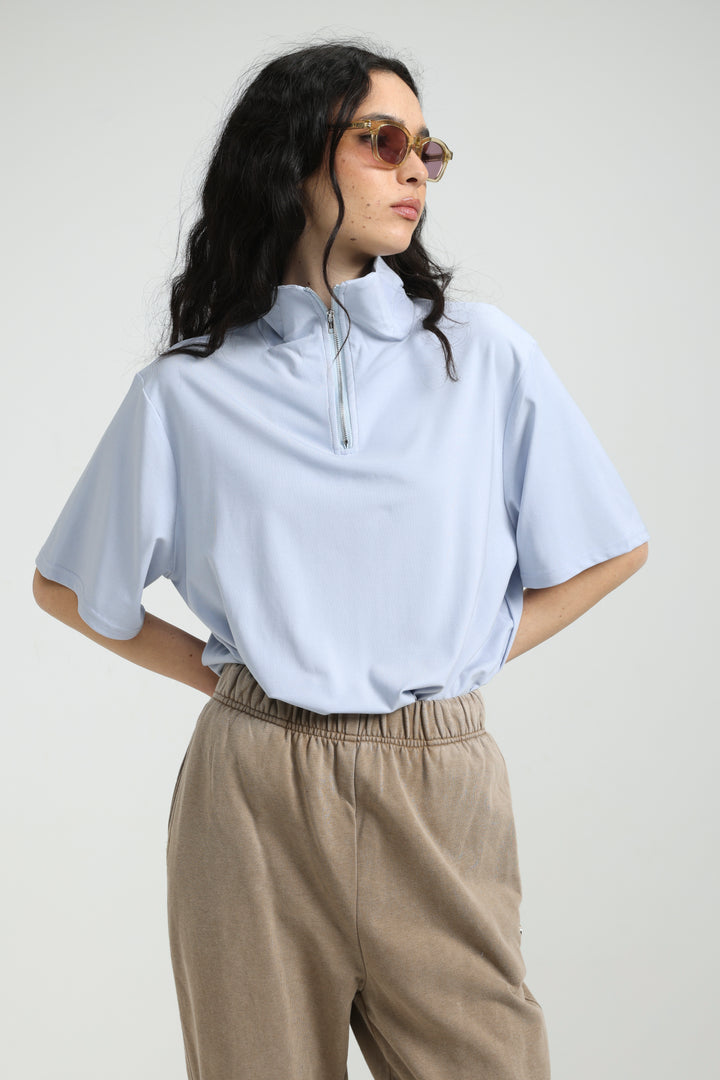 Adamon Light Blue Polo