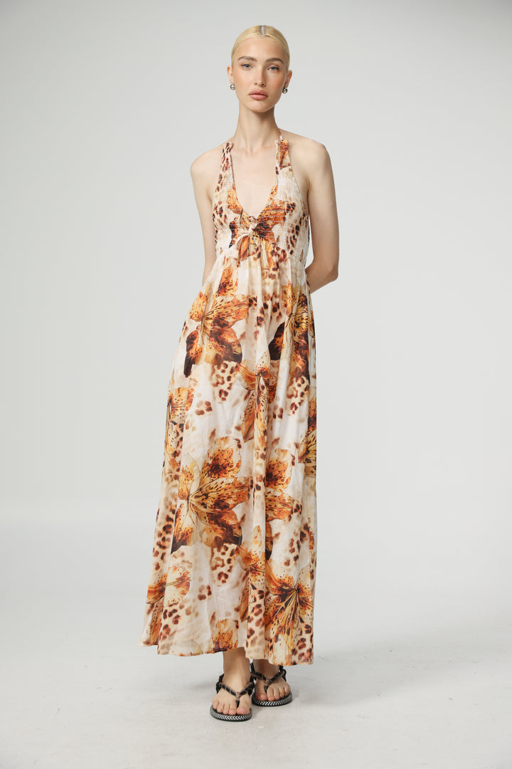 Lips Floral Dress