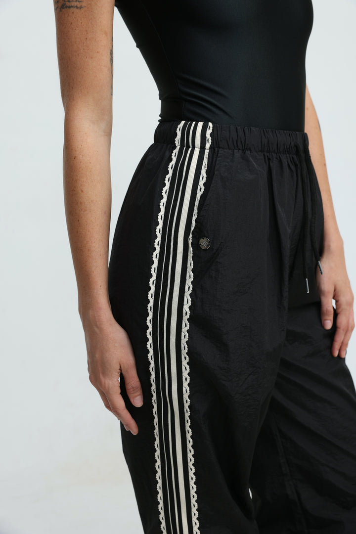 League Black Joggers