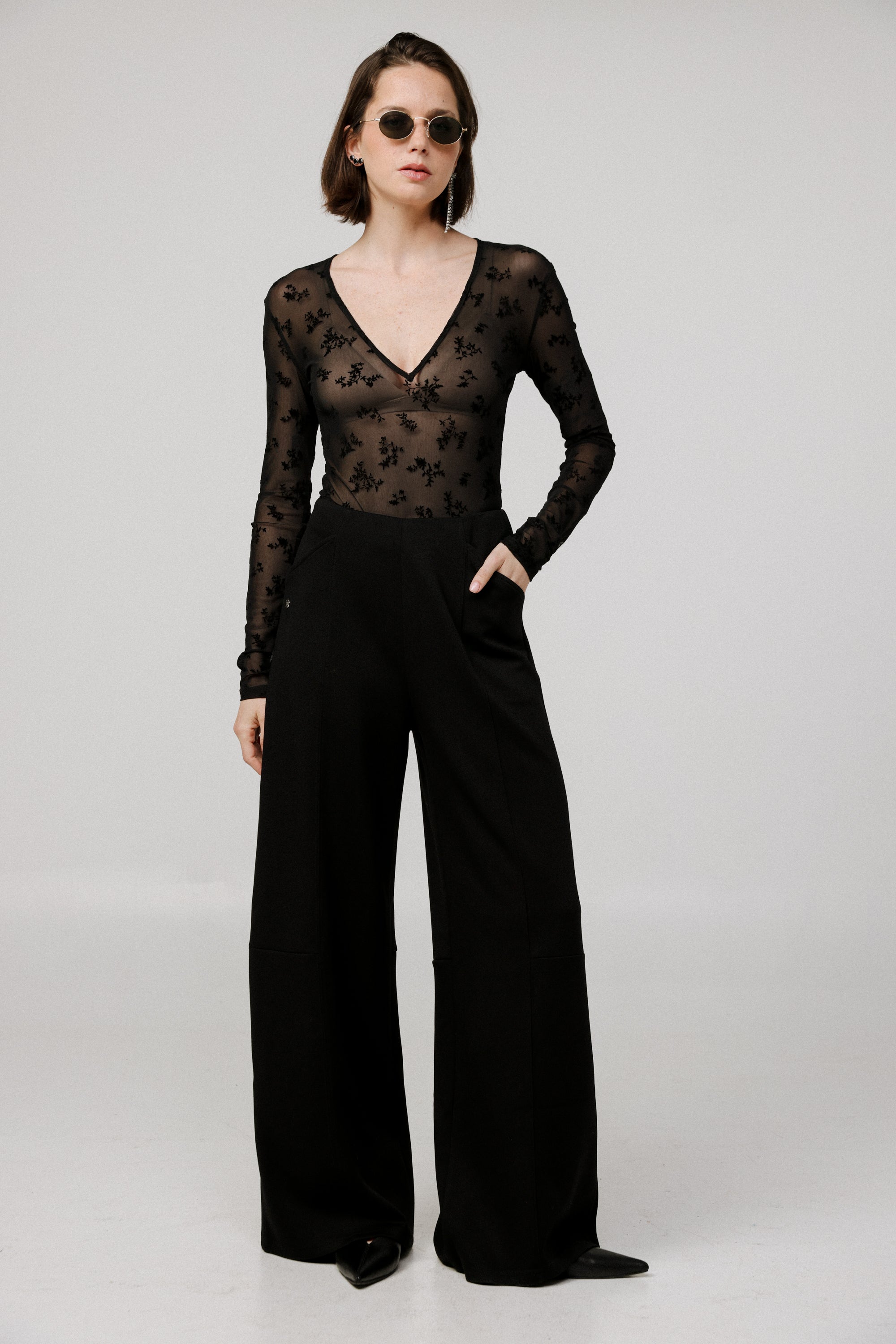 F.C.R.B./19SS EASY LONG PANTS ブラック S F.C.R.B./19SS EASY LONG PANTS ブラック S