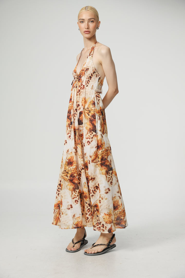 Lips Floral Dress