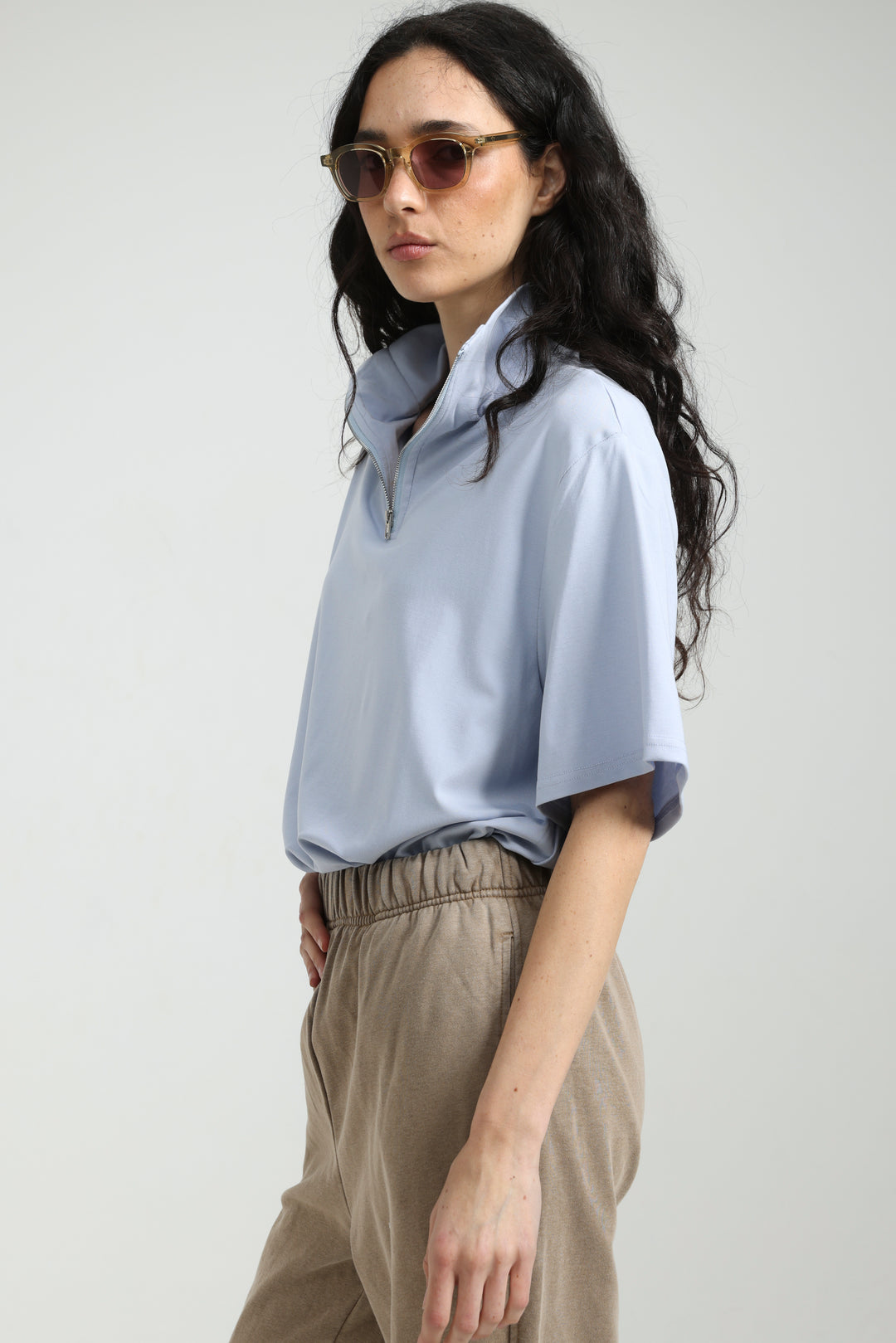 Adamon Light Blue Polo