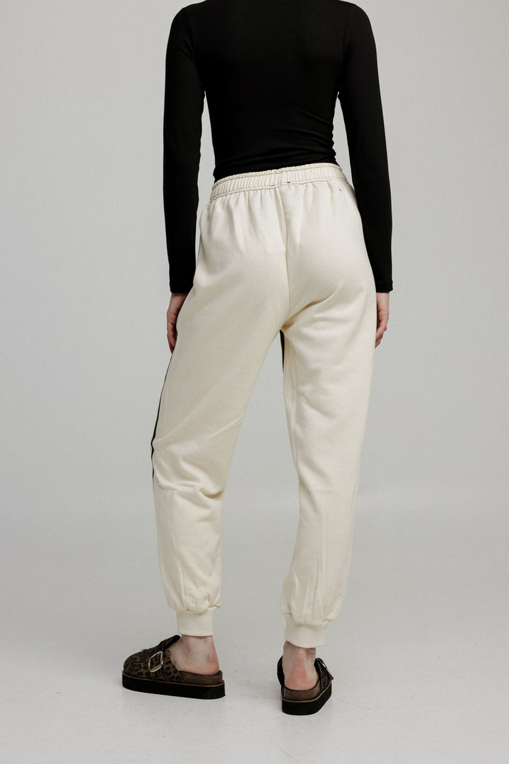 Shoko Brown/Cream Joggers