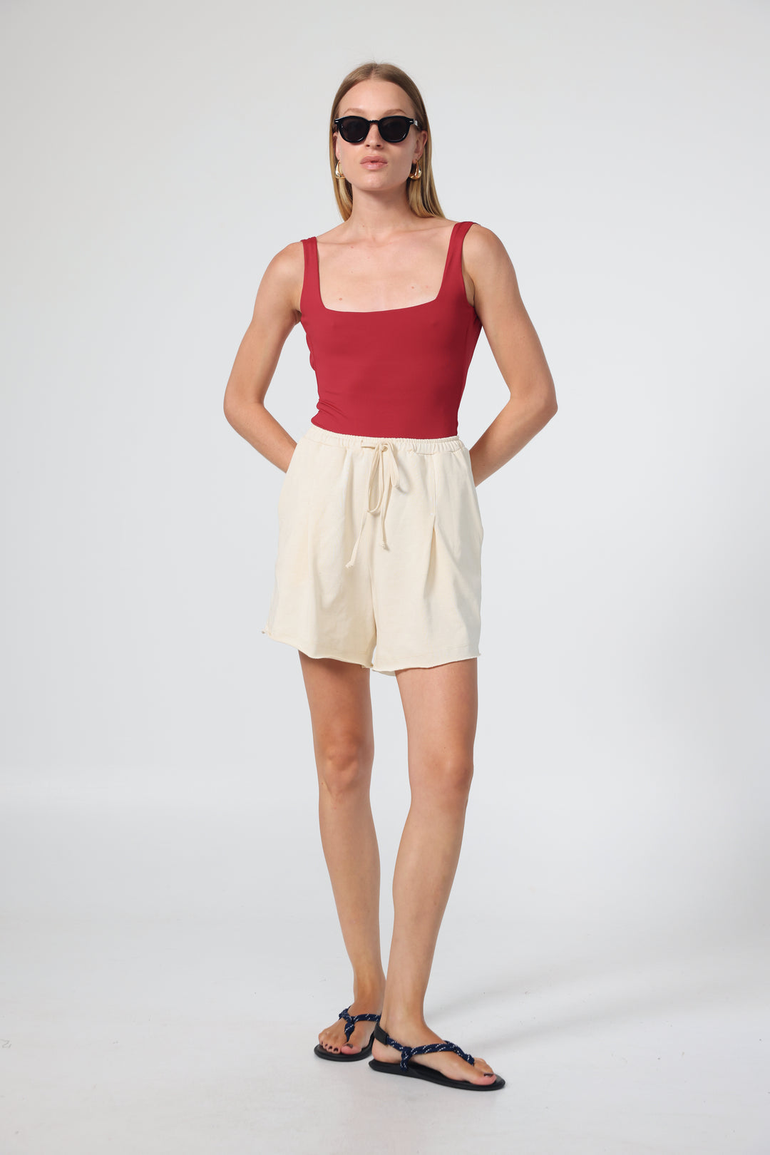 Cloud Red Bodysuit