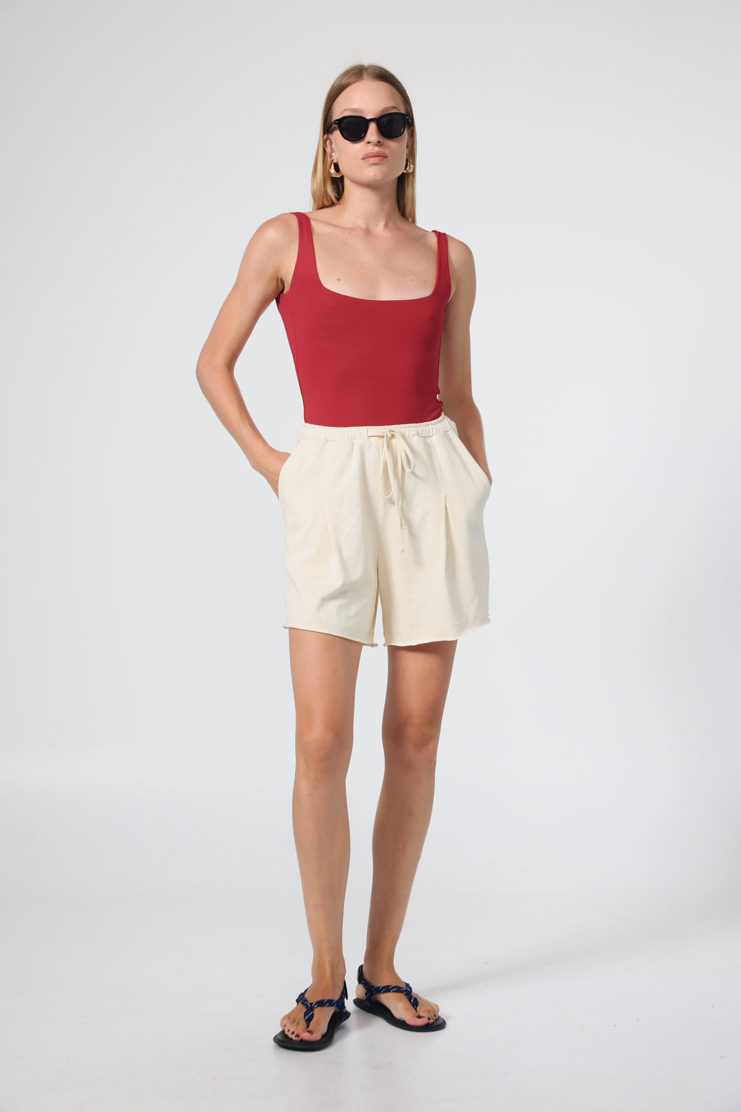 Cloud Red Bodysuit