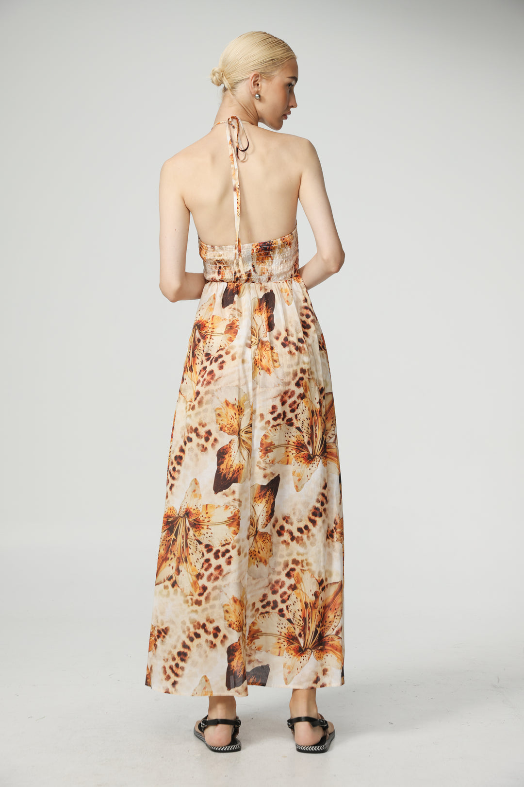 Lips Floral Dress