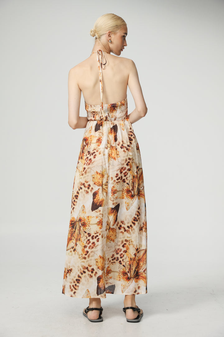 Lips Floral Dress