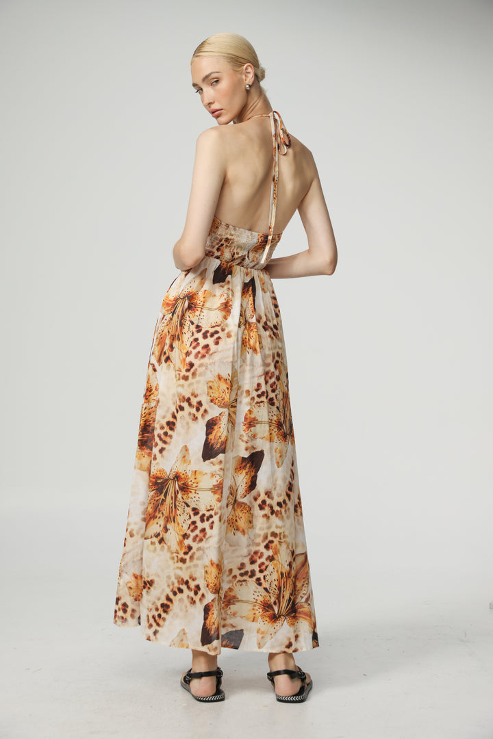 Lips Floral Dress