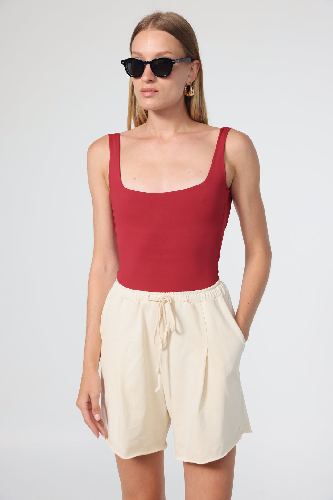 Cloud Red Bodysuit