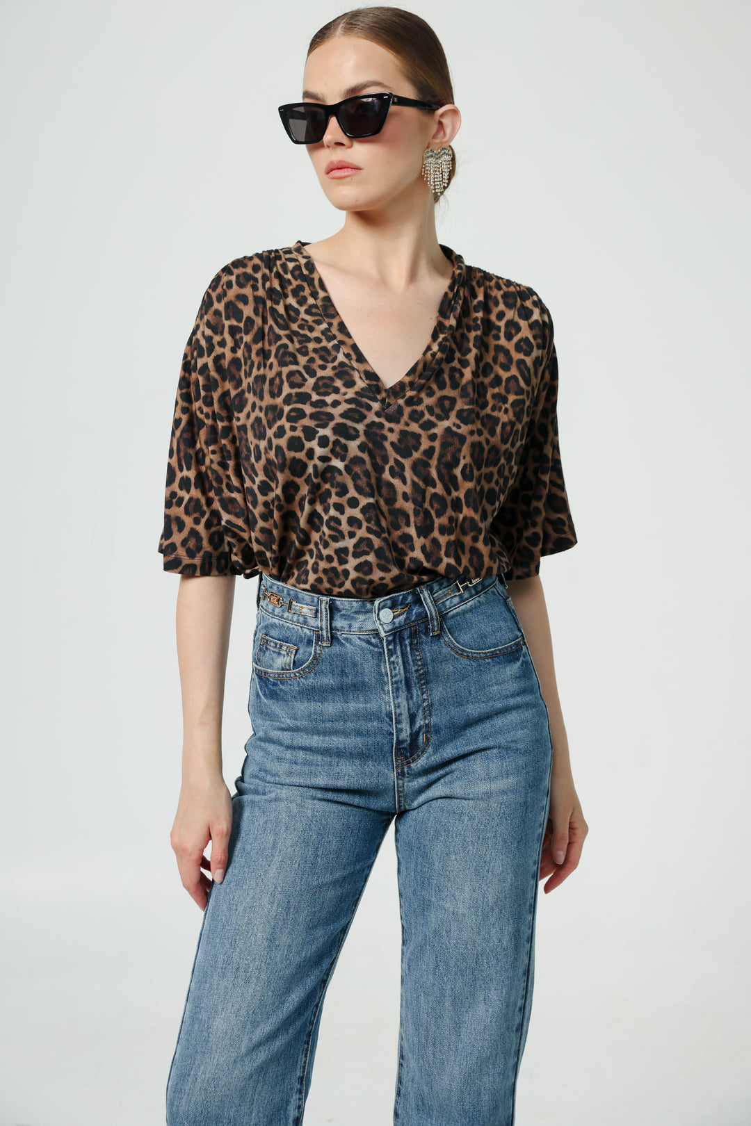 Please Leopard T-Shirt