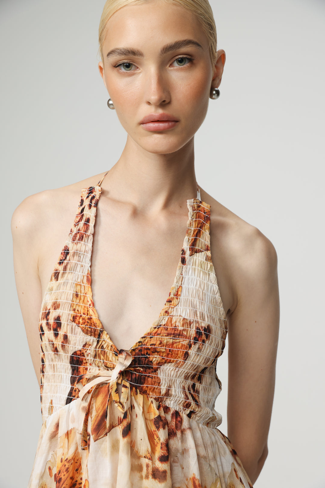 Lips Floral Dress
